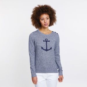 Woman’s nautica anchor sweater